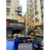 深圳南山高空车出租 外墙翻新刷漆喷漆作业车出租150小时