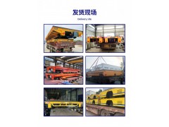 轮胎式电动地平车 万向移动智能搬运平板车抵押无轨地爬车图6