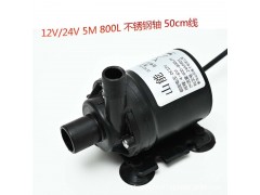 厂家定制微型AW500太阳能水循环用潜式微型直流无刷水泵图5