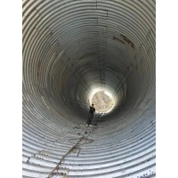 钢波纹涵管厂家直销钢金属地埋式管道大口径排污管