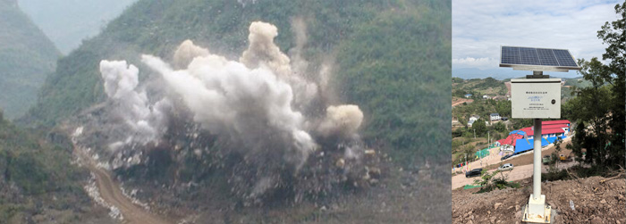 爆破振动常态化监测