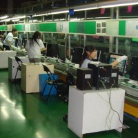 电脑组装老化生产线、电脑装配线