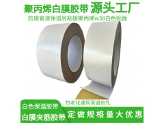 屋顶保温隔热材料牛皮纸三向玻璃纤维网格夹筋聚丙烯白膜胶带图3
