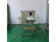粽叶气泡清洗机 洗粽叶专用喷淋清洗设备 芦苇叶双辊清洗机械图1