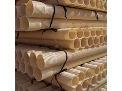 PVC双壁波纹排水管 pvc-u排污管 规格齐全图6