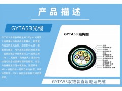 GYTA53双层铠装地埋光缆 专用直埋 安全可靠图2