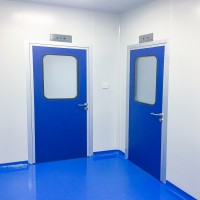 密胺树脂板铝合金门平滑表面的洁净管理优势