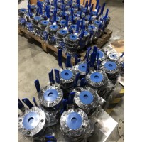 对夹球阀Q71F-16C DN80