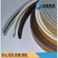 黄网格背胶D型自粘密封条9×7.5式密封条EPDM密封条