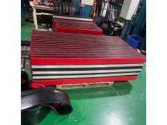 矿用100*75型800mm长皮带机落料缓冲耐磨条 阻燃图2