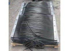 倒料槽抑尘橡胶帘 6mm密封胶条装订阻燃挡尘帘 矿用风帘图5