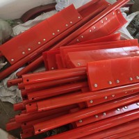 一级皮带清扫器耐磨聚氨酯刮板 加工定制