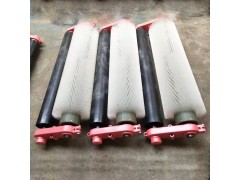 无动力滚刷清扫器 清洁输送带干净 不伤皮带 美奂橡塑图3