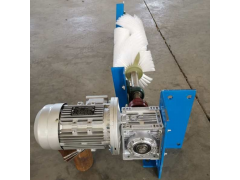 电动滚刷清扫器 清洁输送带设备 厂家定制 美奂橡塑图1