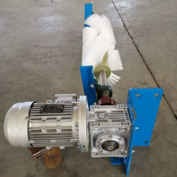 电动滚刷清扫器 清洁输送带设备 厂家定制 美奂橡塑