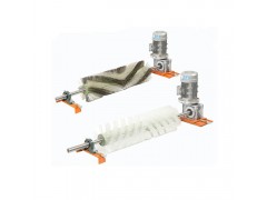 电动滚刷清扫器 清洁输送带设备 厂家定制 美奂橡塑图4